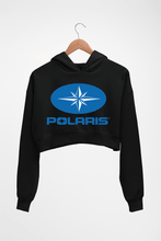 Load image into Gallery viewer, Polaris Crop HOODIE FOR WOMEN-Black-Ektarfa.online
