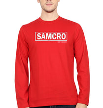 Load image into Gallery viewer, Sons Of Anarchy Samcro Full Sleeves T-Shirt for Men-Red-Ektarfa.online
