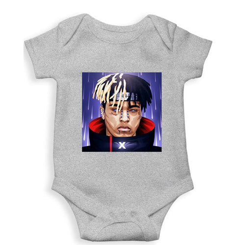 Lil Uzi Vert (LUV) Kids Romper For Baby Boy/Girl-Grey-Ektarfa.online