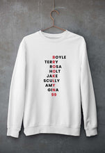 Load image into Gallery viewer, Brooklyn Nine-Nine Unisex Sweatshirt for Men/Women-S(40 Inches)-White-Ektarfa.online
