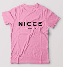 Load image into Gallery viewer, Nicce T-Shirt for Men-S(38 Inches)-Light Baby Pink-Ektarfa.online
