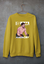 Load image into Gallery viewer, Islam Makhachev Unisex Sweatshirt for Men/Women-Mustard Yellow-Ektarfa.online
