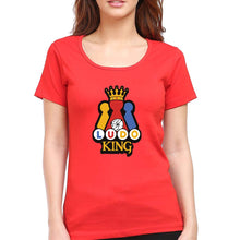 Load image into Gallery viewer, Ludo King T-Shirt for Women-XS(32 Inches)-Red-Ektarfa.online
