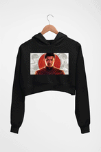 Load image into Gallery viewer, Shang-Chi Crop HOODIE FOR WOMEN-Black-Ektarfa.online
