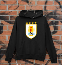 Load image into Gallery viewer, Uruguay Football Unisex Hoodie for Men/Women-Black-Ektarfa.online
