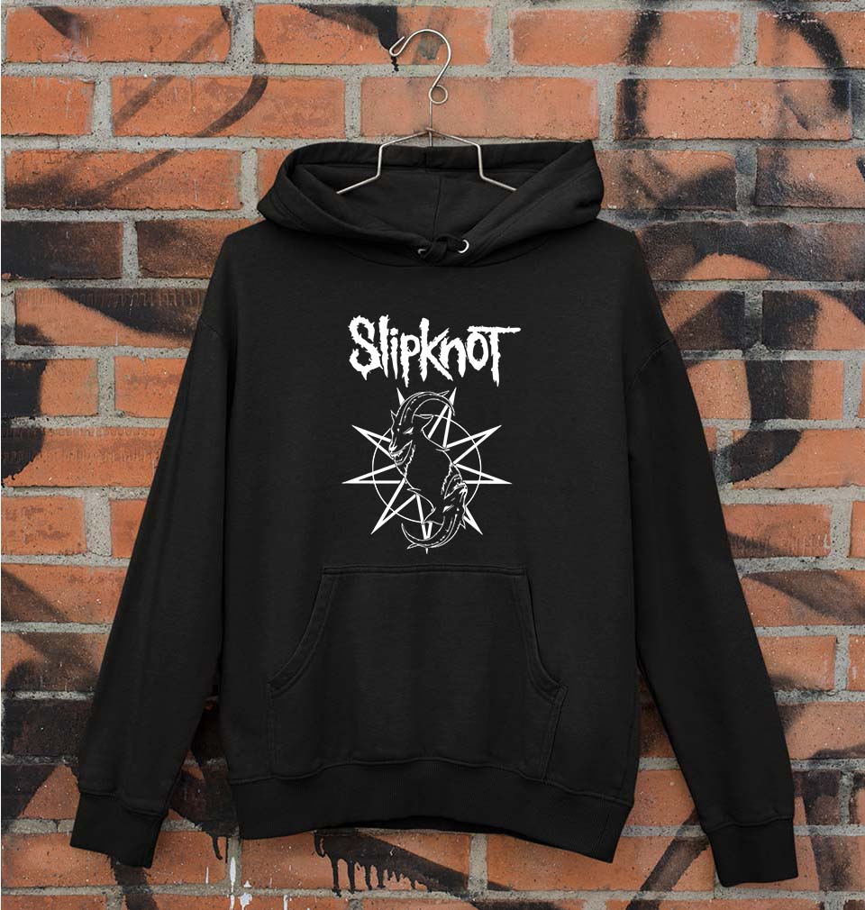 Slipknot Unisex Hoodie for Men/Women-S(40 Inches)-Black-Ektarfa.online