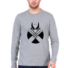 Load image into Gallery viewer, Wolverine Full Sleeves T-Shirt for Men-Grey Melange-Ektarfa.online
