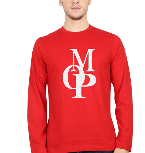 Marc O'Polo Full Sleeves T-Shirt for Men-Red-Ektarfa.online