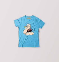 Load image into Gallery viewer, Popeye Kids T-Shirt for Boy/Girl-0-1 Year(20 Inches)-Light Blue-Ektarfa.online
