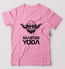 Load image into Gallery viewer, Yoda Star Wars T-Shirt for Men-S(38 Inches)-Light Baby Pink-Ektarfa.online
