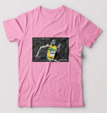 Load image into Gallery viewer, Usain Bolt T-Shirt for Men-Light Baby Pink-Ektarfa.online
