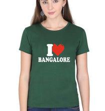 Load image into Gallery viewer, I Love BANGALORE T-Shirt for Women
