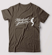 Load image into Gallery viewer, Michael Jackson T-Shirt for Men-Olive Green-Ektarfa.online
