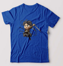 Load image into Gallery viewer, Attack on Titan T-Shirt for Men-Royal Blue-Ektarfa.online
