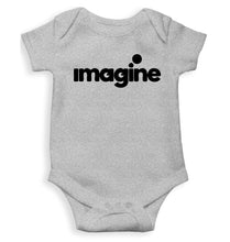 Load image into Gallery viewer, Imagine Riteish Deshmukh Kids Romper For Baby Boy/Girl-0-5 Months(18 Inches)-Grey-Ektarfa.online
