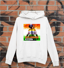 Load image into Gallery viewer, Battlegrounds Mobile India (BGMI) Unisex Hoodie for Men/Women-White-Ektarfa.online
