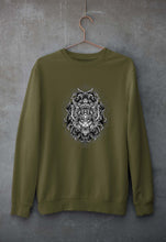 Load image into Gallery viewer, Monster Unisex Sweatshirt for Men/Women-S(40 Inches)-Olive Green-Ektarfa.online
