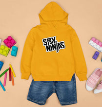Load image into Gallery viewer, Spy Ninja Kids Hoodie for Boy/Girl-1-2 Years(24 Inches)-Mustard Yellow-Ektarfa.online
