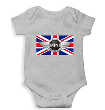 Load image into Gallery viewer, Mini Cooper Kids Romper For Baby Boy/Girl-0-5 Months(18 Inches)-Grey-Ektarfa.online
