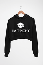 Load image into Gallery viewer, IIM Trichy Crop HOODIE FOR WOMEN
