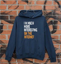 Load image into Gallery viewer, Internet Funny Unisex Hoodie for Men/Women-Navy Blue-Ektarfa.online
