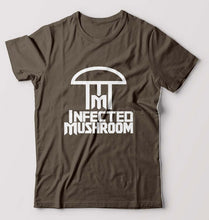 Load image into Gallery viewer, Infected Mushroom T-Shirt for Men-Coffee Brown-Ektarfa.online
