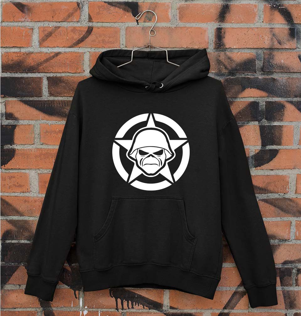 Iron Maiden Unisex Hoodie for Men/Women-S(40 Inches)-Black-Ektarfa.online