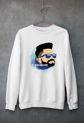 Virat Kohli Unisex Sweatshirt for Men/Women-White-Ektarfa.online