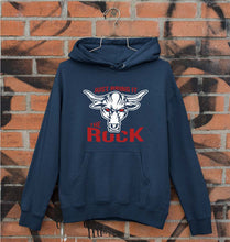 Load image into Gallery viewer, The Rock Unisex Hoodie for Men/Women-S(40 Inches)-Navy Blue-Ektarfa.online
