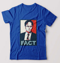 Load image into Gallery viewer, Dwight Schrute T-Shirt for Men-Royal Blue-Ektarfa.online
