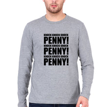 Load image into Gallery viewer, the big bang theory Penny Full Sleeves T-Shirt for Men-Grey Melange-Ektarfa.online
