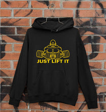 Load image into Gallery viewer, Gym Lift Unisex Hoodie for Men/Women-Black-Ektarfa.online
