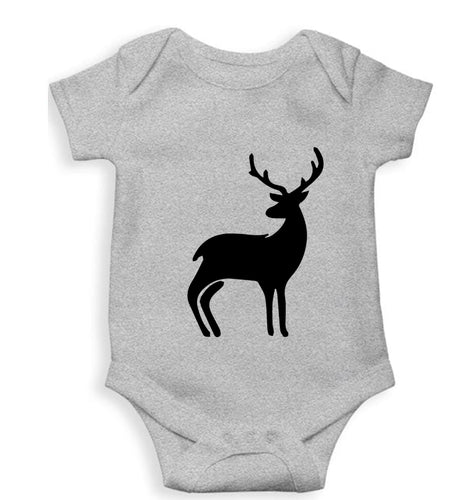 Deer Kids Romper For Baby Boy/Girl-Grey-Ektarfa.online