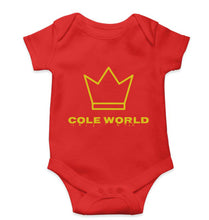 Load image into Gallery viewer, J. Cole World Kids Romper For Baby Boy/Girl-RED-Ektarfa.online
