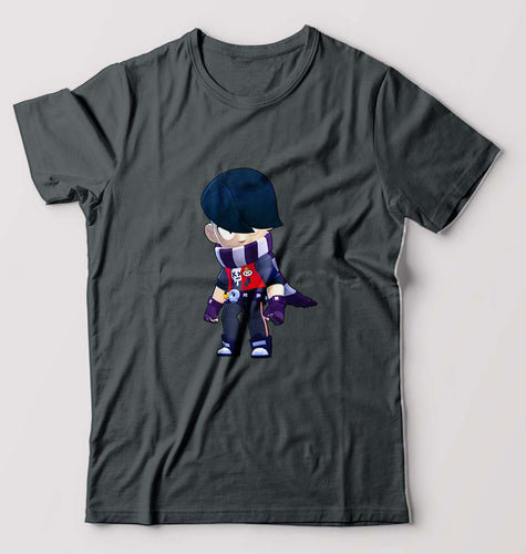 Edgar Brawl Starts T-Shirt for Men-Steel grey-Ektarfa.online