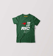 Load image into Gallery viewer, Daniel Ricciardo Kids T-Shirt for Boy/Girl-Dark Green-Ektarfa.online
