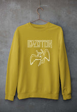Load image into Gallery viewer, Led Zeppelin Unisex Sweatshirt for Men/Women-Mustard Yellow-Ektarfa.online

