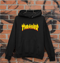 Load image into Gallery viewer, Thrasher Unisex Hoodie for Men/Women-S(40 Inches)-Black-Ektarfa.online
