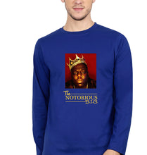 Load image into Gallery viewer, The Notorious Big Full Sleeves T-Shirt for Men-Royal Blue-Ektarfa.online

