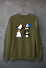 Load image into Gallery viewer, Penguins of Madagascar Unisex Sweatshirt for Men/Women-Olive Green-Ektarfa.online
