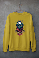 Load image into Gallery viewer, Owl Music Unisex Sweatshirt for Men/Women-S(40 Inches)-Mustard Yellow-Ektarfa.online
