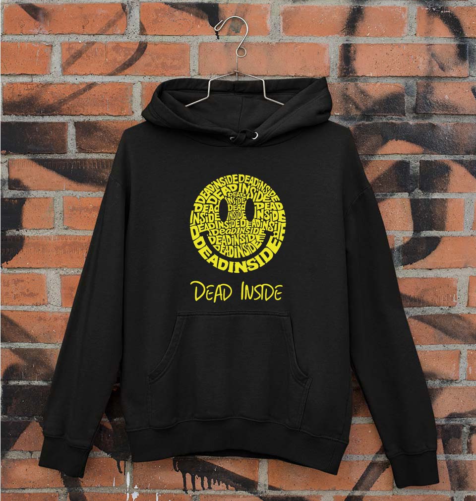 Dead Inside Emoji Unisex Hoodie for Men/Women-Black-Ektarfa.online