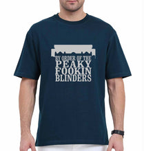 Load image into Gallery viewer, Peaky Blinders Oversized T-Shirt for Men-Petrol Blue-Ektarfa.online
