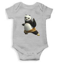 Load image into Gallery viewer, Kung Fu Panda Kids Romper For Baby Boy/Girl-0-5 Months(18 Inches)-Grey-Ektarfa.online
