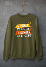 Load image into Gallery viewer, Genius Engineer Unisex Sweatshirt for Men/Women-Olive Green-Ektarfa.online

