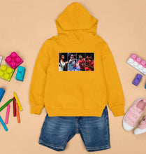 Load image into Gallery viewer, Badminton Players Kids Hoodie for Boy/Girl-Yellow-Ektarfa.online
