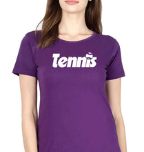 Load image into Gallery viewer, Tennis T-Shirt for Women-Purple-Ektarfa.online
