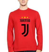 Load image into Gallery viewer, Juventus Full Sleeves T-Shirt for Men-Red-Ektarfa.online
