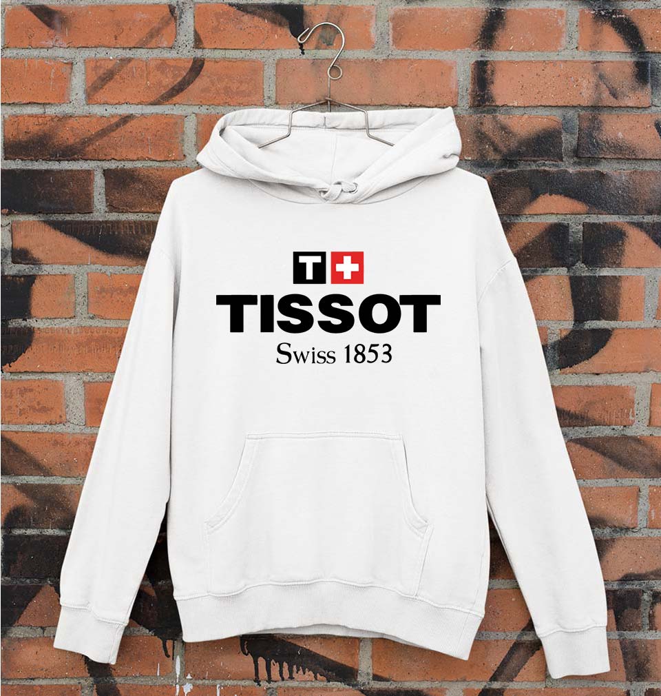 Tissot Unisex Hoodie for Men/Women-White-Ektarfa.online