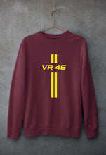 Load image into Gallery viewer, Valentino Rossi(VR 46) Unisex Sweatshirt for Men/Women-S(40 Inches)-Maroon-Ektarfa.online
